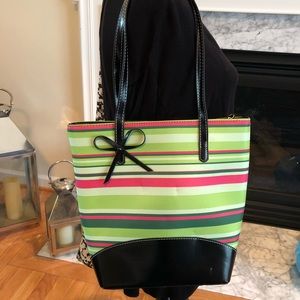 Sunny stripped purse